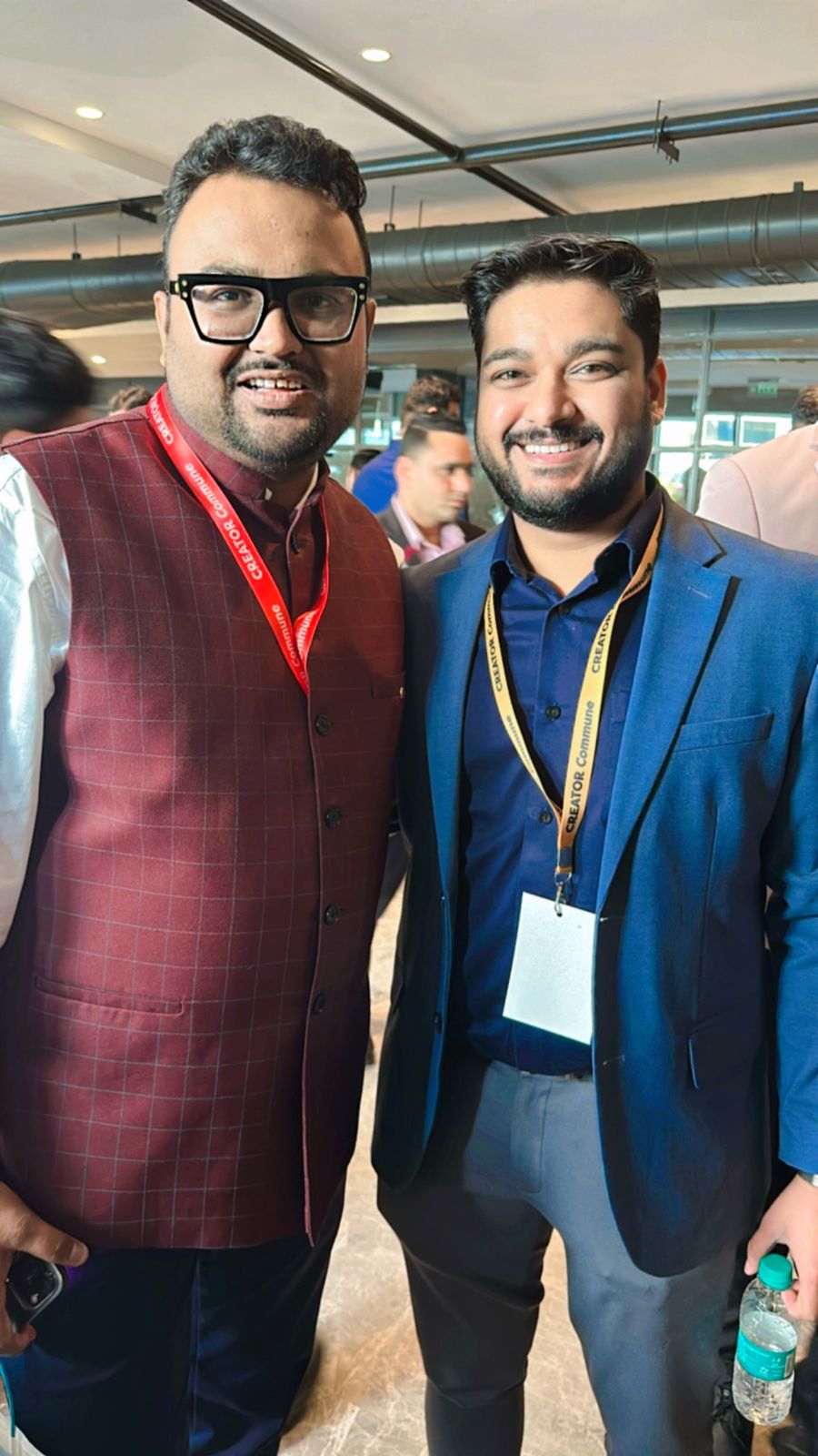 Lakshit Sethiya at the Creator Commune event